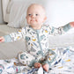 Catch of the Day Convertible Zip Romper