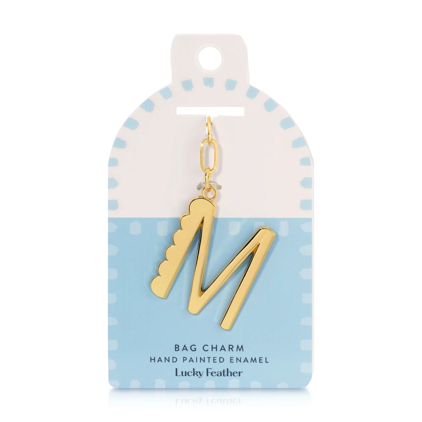 Initial Bag Charm