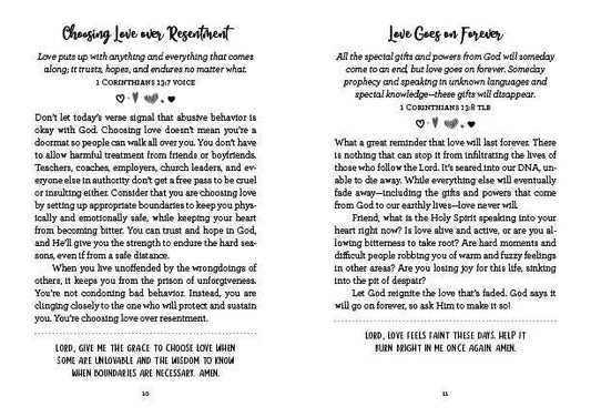 Choose Love: 3-Minute Devotions for Teen Girls