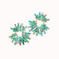 Cluster Stone Earrings