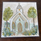 Peaceful Church Canvas