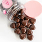 Be Mine •  Dark Chocolate Caramel Hearts