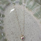 Elegant Heart Pearl Necklace