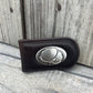 Zep-Pro + Light Brown Crazy Horse Magnetic Money Clip