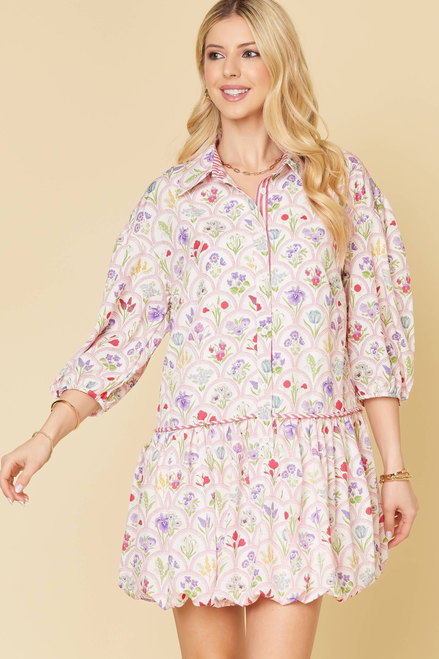 Floral Bubble Dress