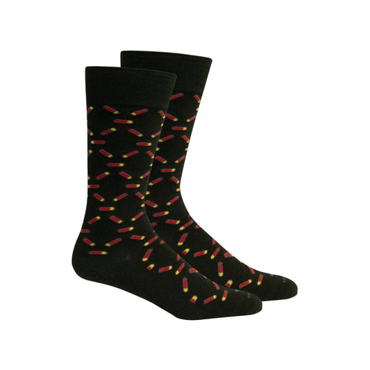 High Brass (Shell) Socks: Black