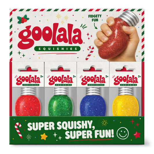 Goolala Squishies - Christmas Light Bulb