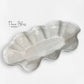 Centerpiece Dish Pottery Simply White