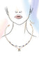 CERAMIC PORCELAIN PEARL BOW LAYER NECKLACE
