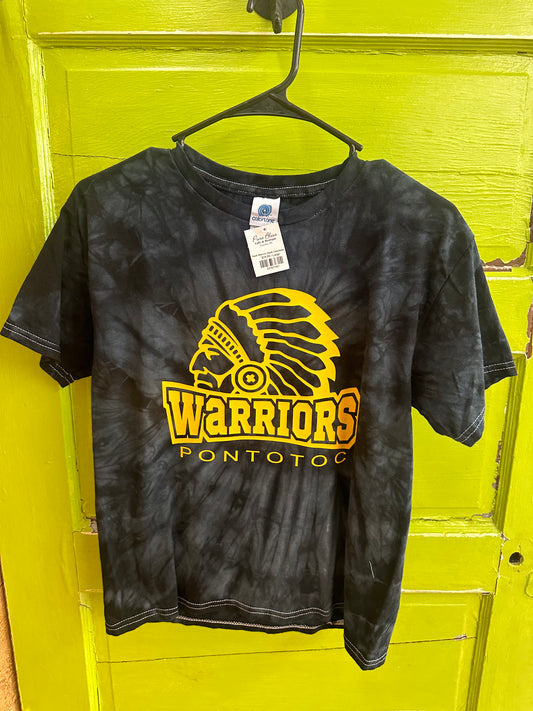 Youth Warriors Black Colorblock Tee