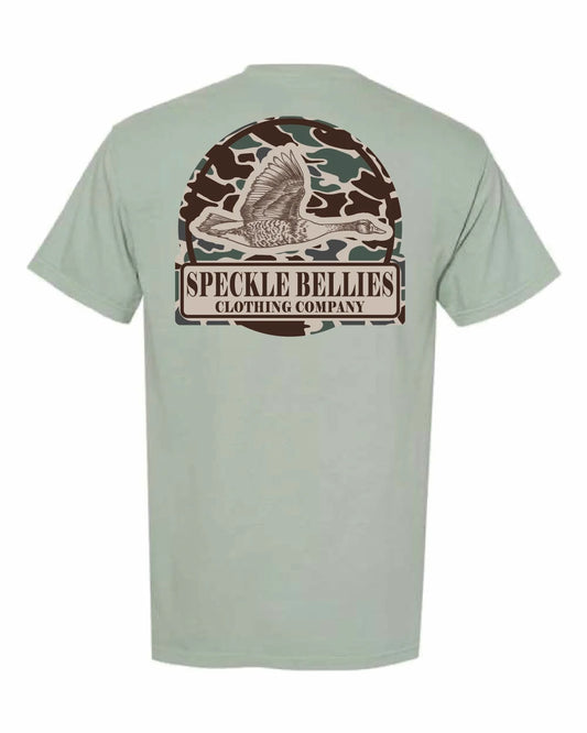 Camo Arch Logo Pocket Tee