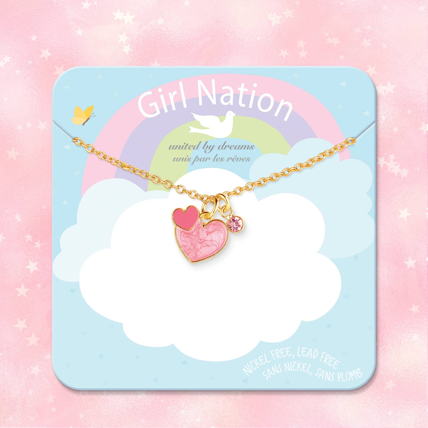 Valentines Day Heart 2 Heart Necklace | Sweet Petite