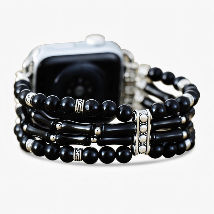 Moonlight Agate Stretch Apple Watch Strap