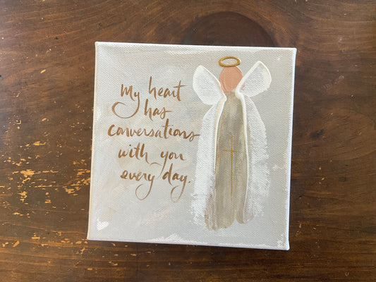 Heart Conversations Canvas
