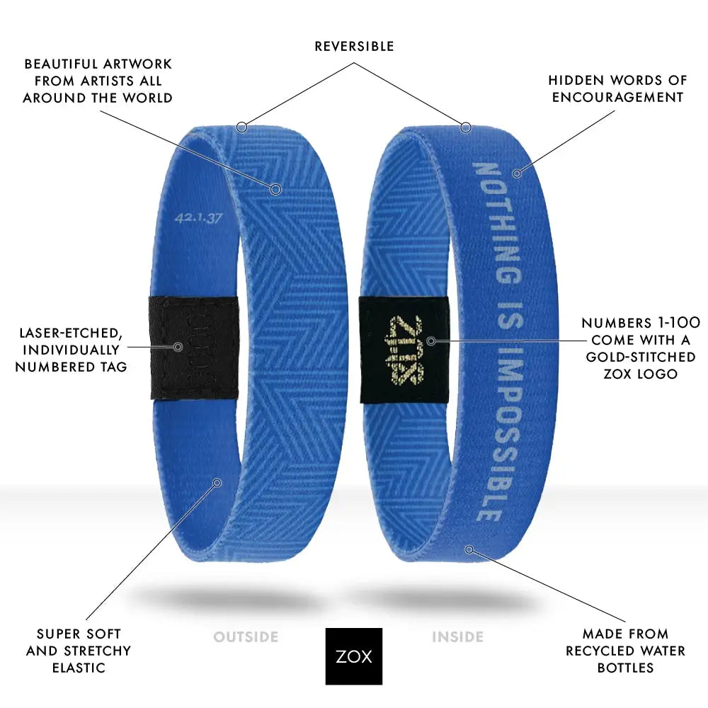 Inspirational Bracelet - Nothing Is Impossible