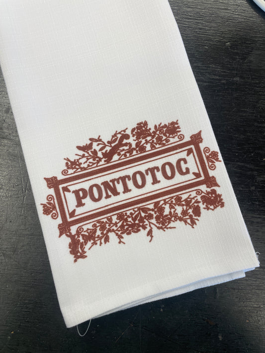 Woodland Hometown Tea Towel