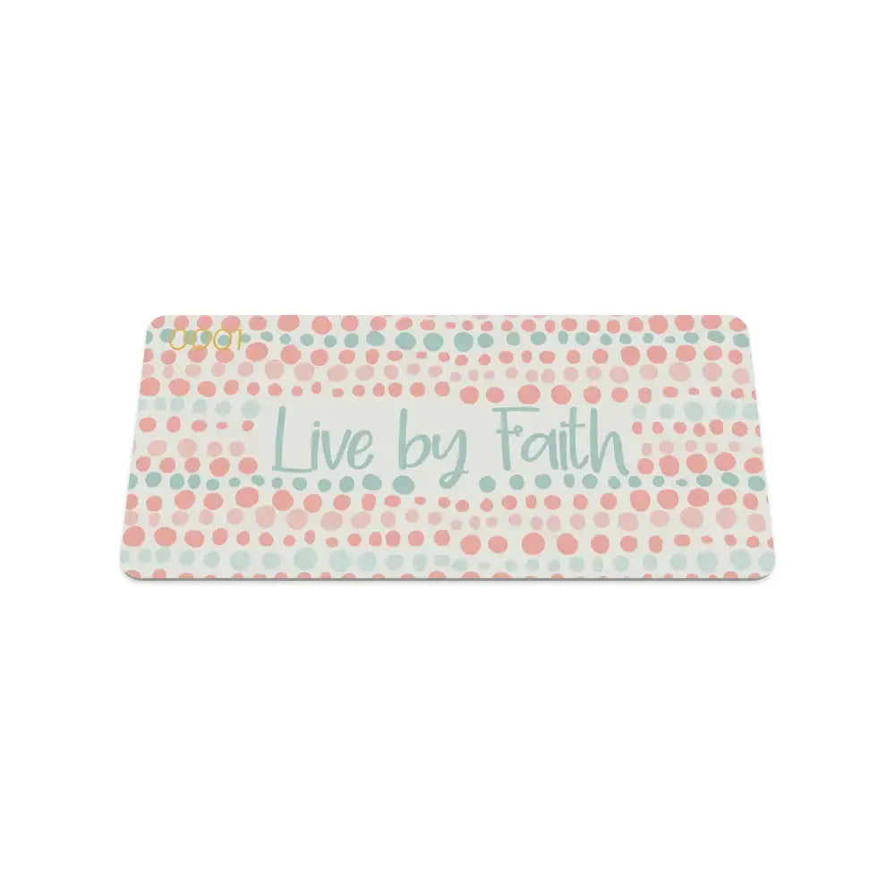 Inspirational Bracelet - Live By Faith