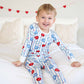 Sweet Like Candy Two Piece Pajama Set | Blue