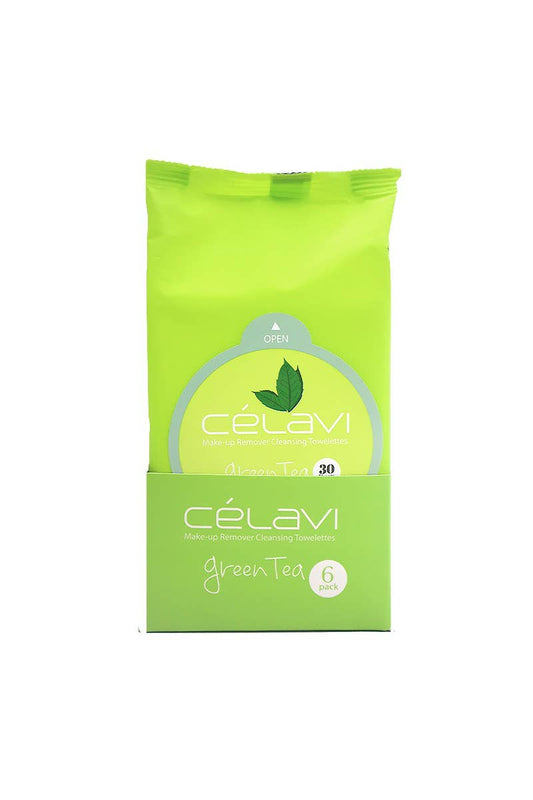 Celavi Makeup Cleansing Towelette Green Tea