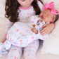 Newborn Baby Knot Gown & Hat Set | Little Sister