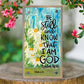 Be Still Daisies Driftwood Happy Block