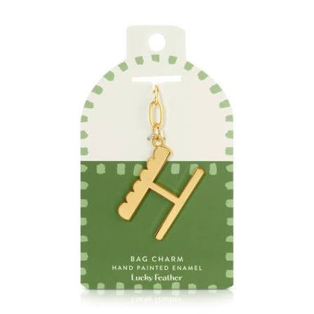 Initial Bag Charm