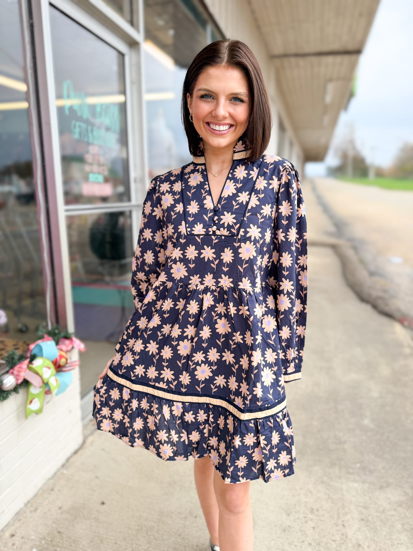 Floral Babydoll Dress