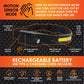 Roughneck Rechargable Headlamp Flashlight - 4/Display: Wholesale Price