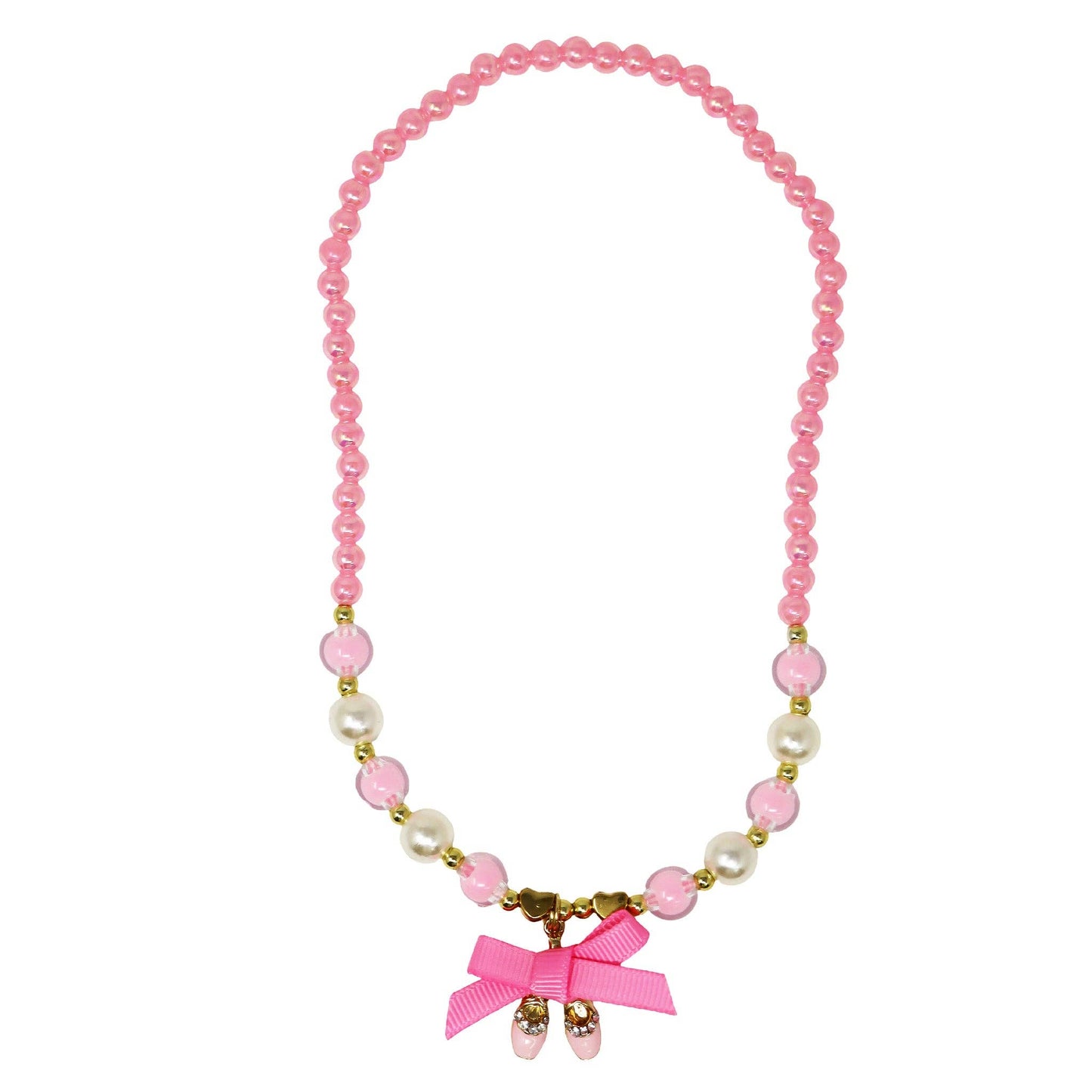 Ballerina Bow Necklace & Bracelet Set