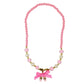 Ballerina Bow Necklace & Bracelet Set
