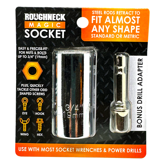Magic Socket Tool with Drill Adapter Roughneck