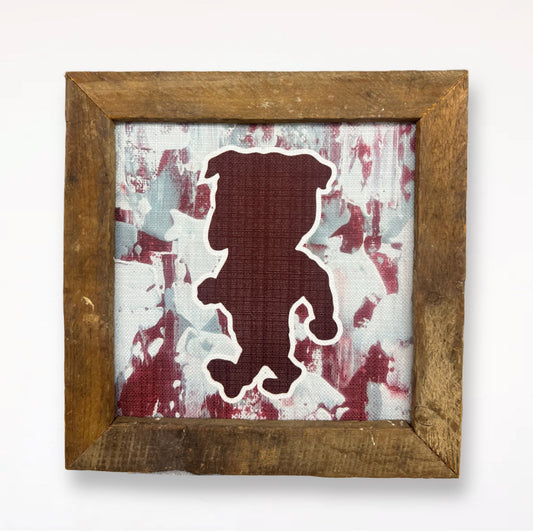 MSU Bulldogs Painting
