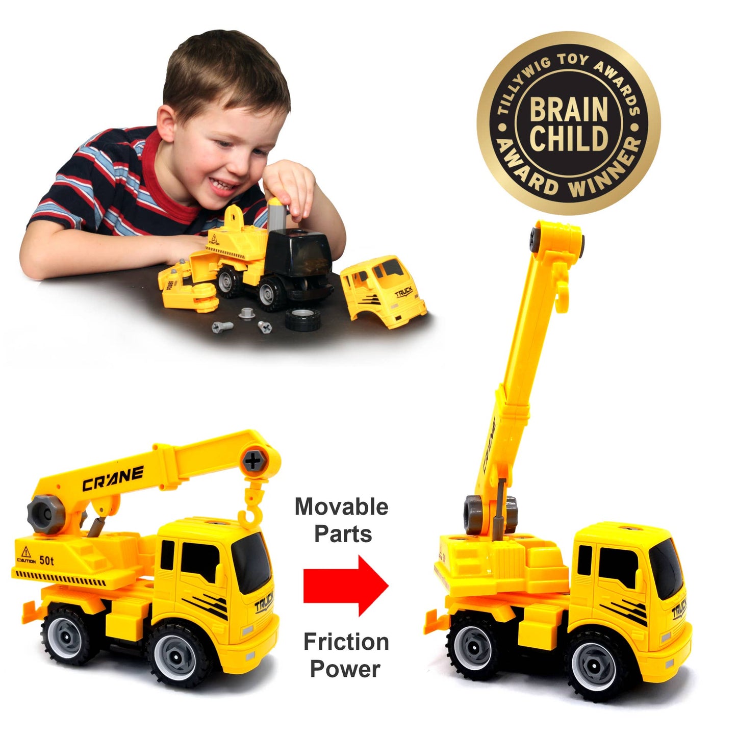 Construct a Truck Toy