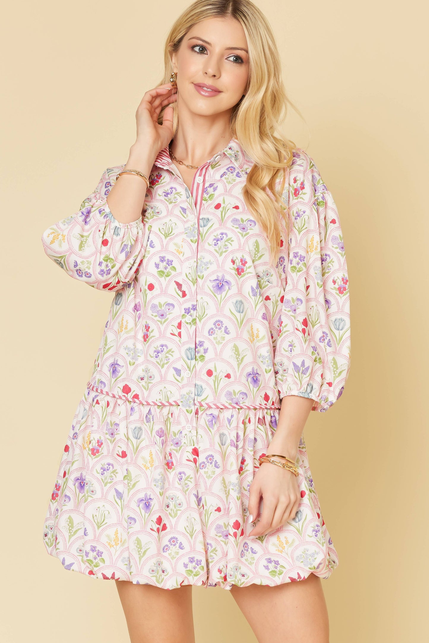 Floral Bubble Dress