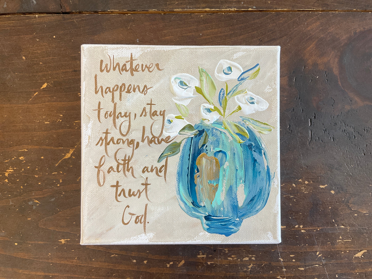 Trust God Canvas