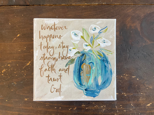 Trust God Canvas