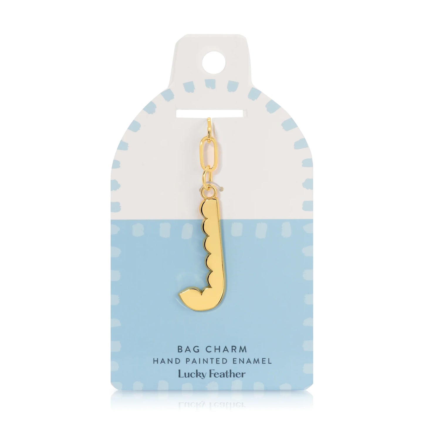 Initial Bag Charm