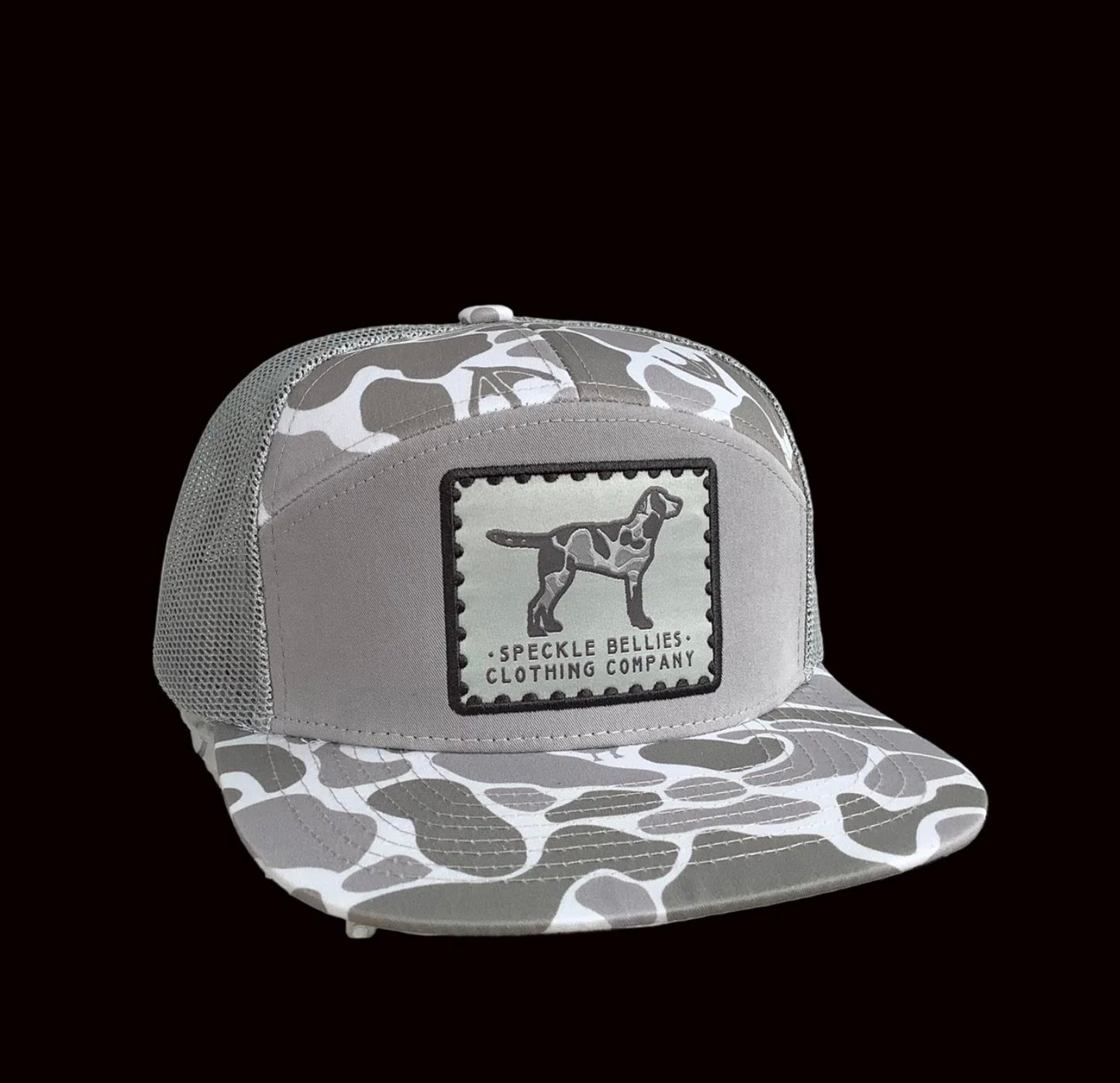 Camo Dog 7 Panel Hat - Loose Goose
