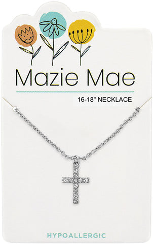 Silver Cross Necklace