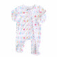 Little Sibling Zipper Footie: Little Sister / 0-3 months