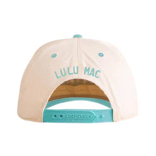 LULU MAC CAP LIGHT BLUE