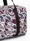 Maroon Camo Print Duffel Bag