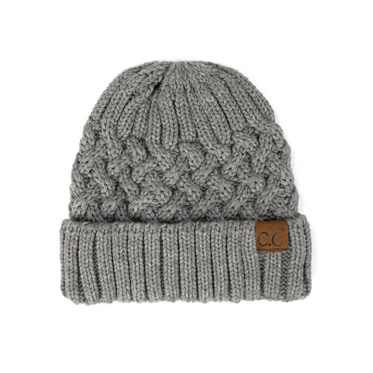 CC Beanie - Light Melange Grey