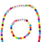 Best Friend Letter Necklace & Bracelet Set