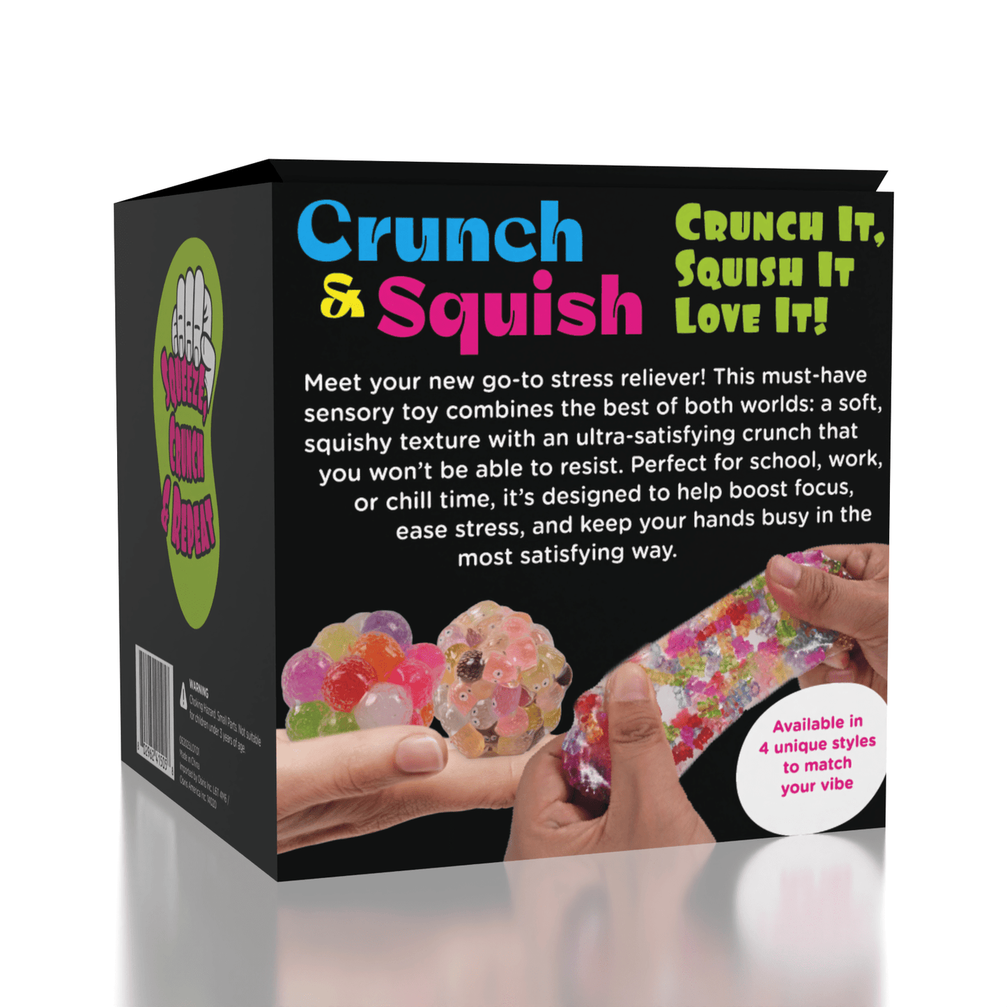 Crunchy Squishy Stress Ball Fidget Toy