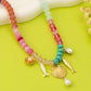 Nautical Multi-Color Beaded Charm Necklace