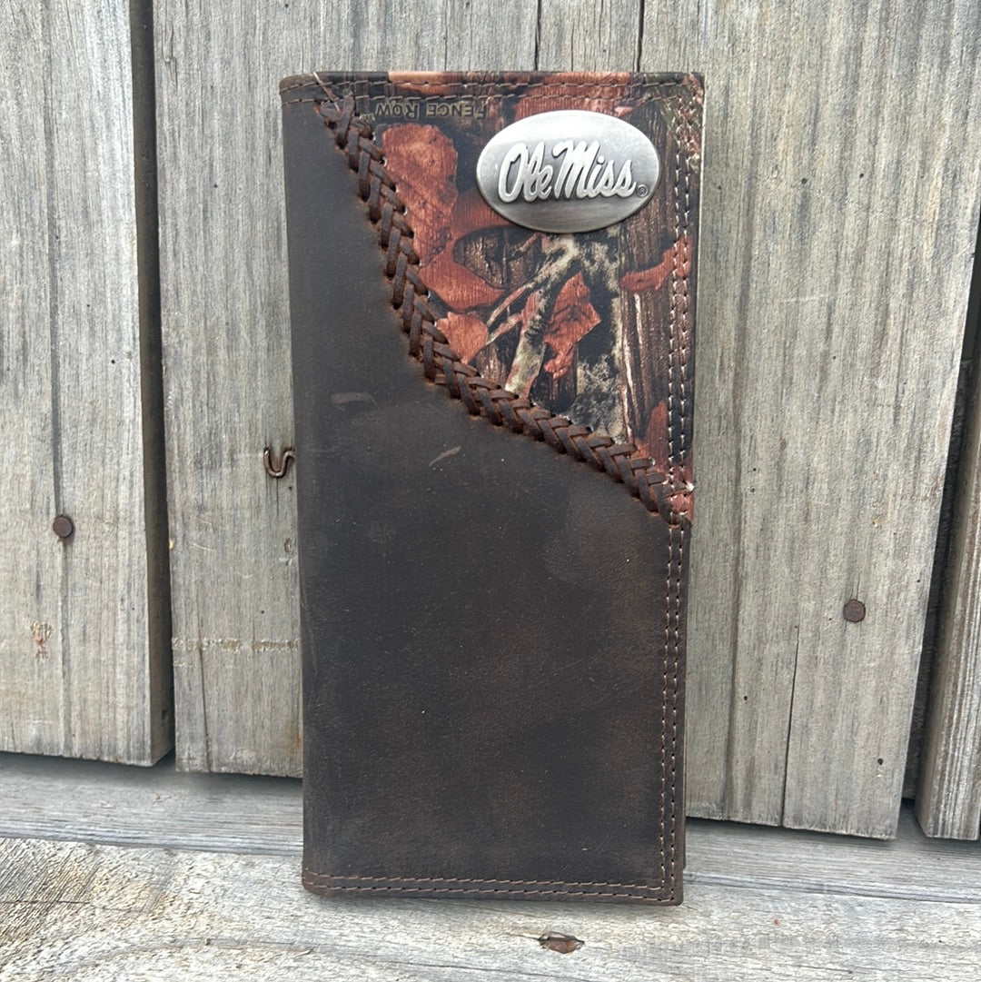 Zep-pro + Fencerow Camo Roper Wallet