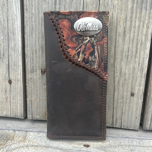 Zep-pro + Fencerow Camo Roper Wallet
