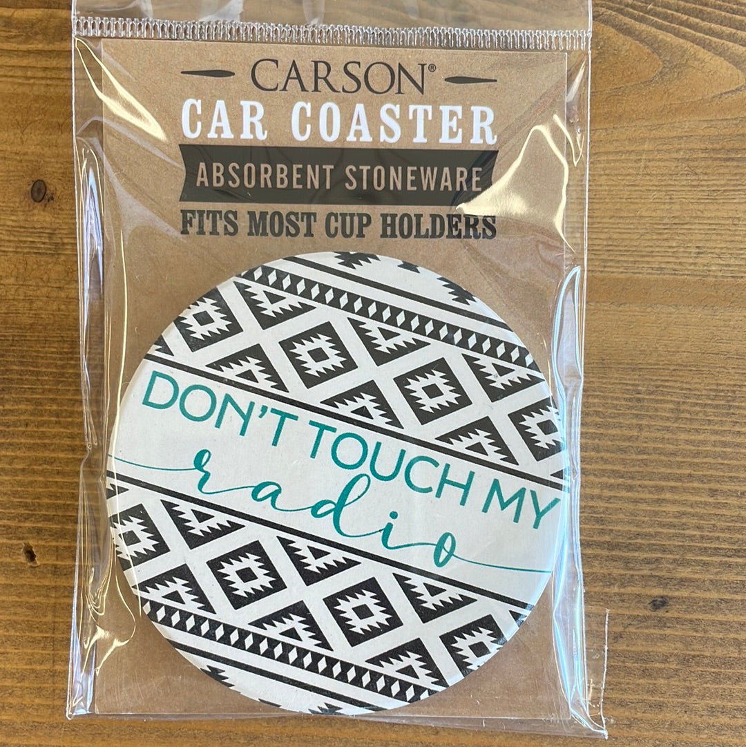 Don’t Touch Car Coaster