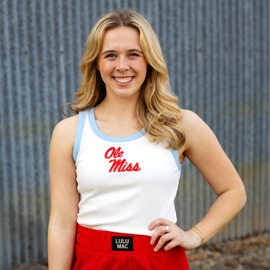 Lulu Mac Ole Miss: White